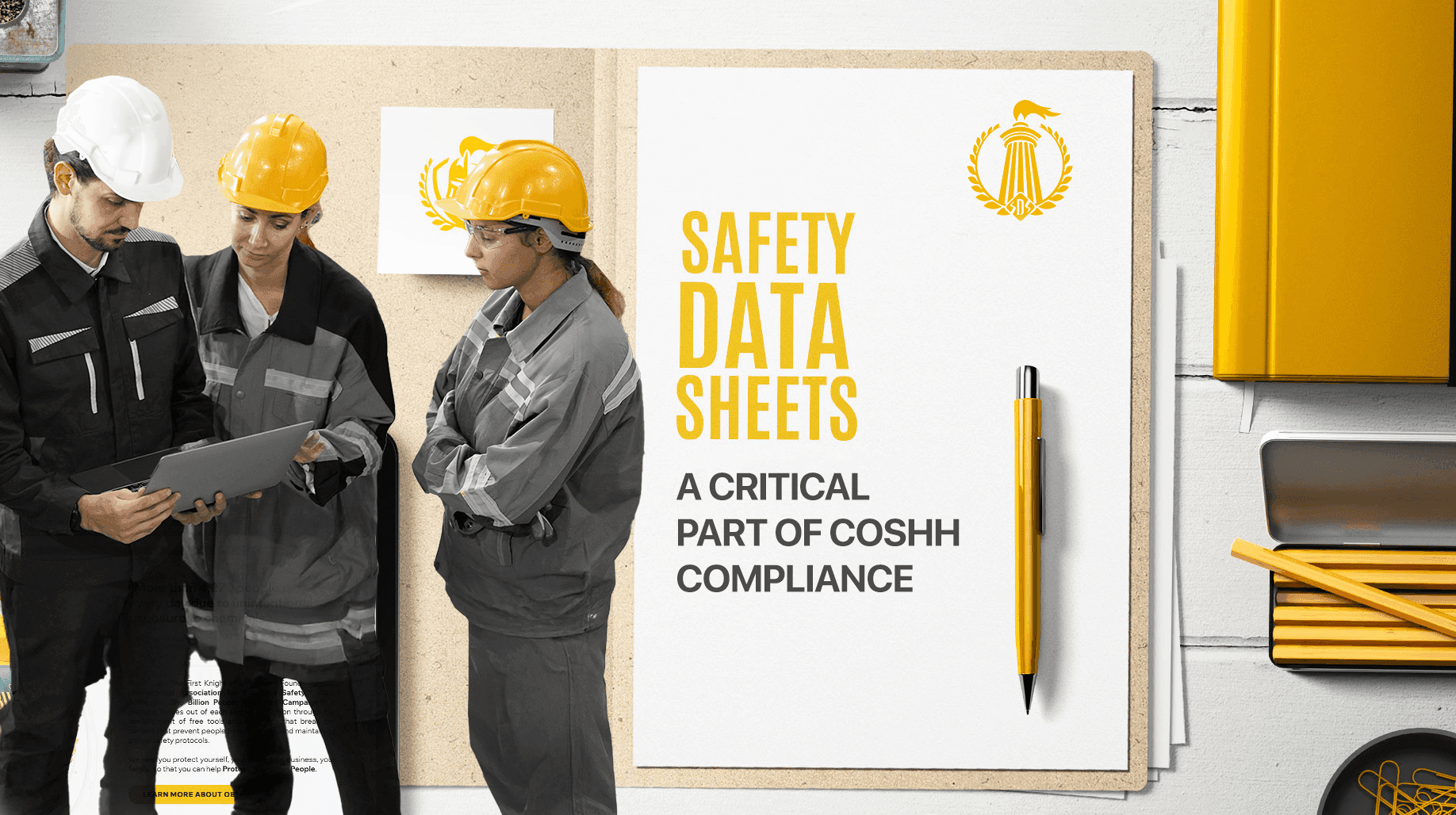 Safety Data Sheet: A Critical Part of COSHH Compliance