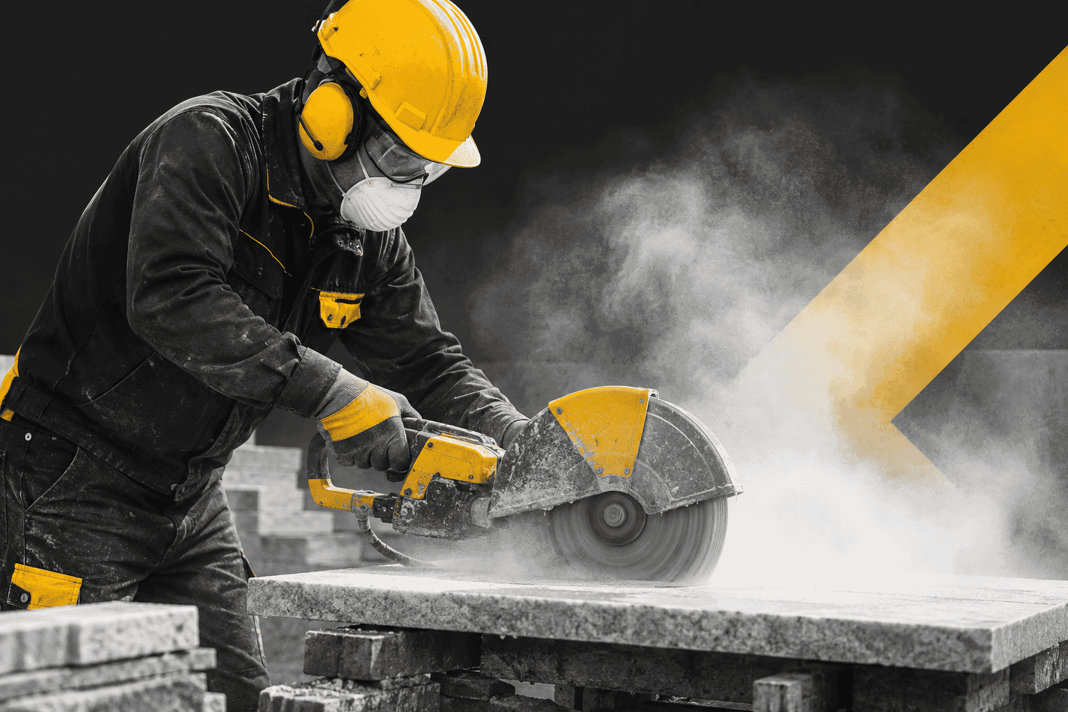 Silica Dust: What COSHH Requires When Cutting Stone